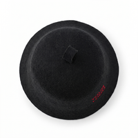 Chapeau de sauna professionnel en feutre de laine mérinos, couleur personnalisée, casquette de protection monobloc intégrée pour centres de bien-être et spas de luxe