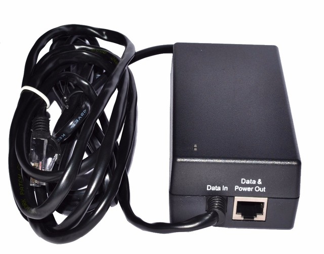 IEEE 802.3 AF Adsl Poe Power Adapter Dc 48v 57v Input 100v 240v Adapter Ac Switching Desktop Style Power Supply for LED Light