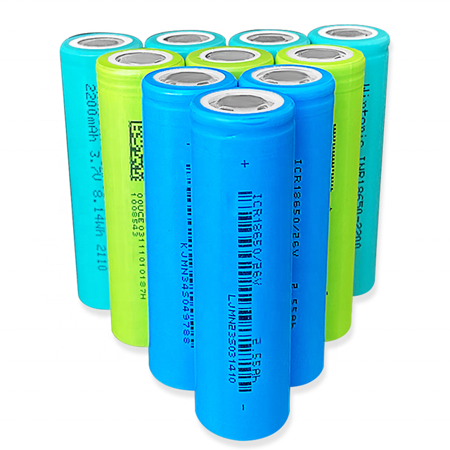 18650 Battery 3.7v 1200mah 1500mah 1800mah 2000mah Rechargeable Lithium Ion Battery for Led Headlamp