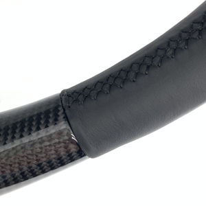 Volante de Cuero y Fibra de Carbono Real Personalizado CCExcellent para <span class=keywords><strong>Porsche</strong></span> Boxster <span class=keywords><strong>986</strong></span> 996 911 Turbo 993 GT2 GT3 Carrera 1997-2004 - Product Image 2