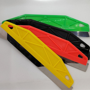 Stainless Steel Wallpaper Cutter Scraping Tool For Home Wall Installation And Cleaning Multi Function Putty Knife With Handle - Product Image 2