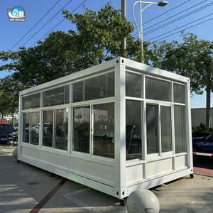 Casa de vidrio para habitación solar, casa prefabricada para exteriores, contenedor de vidrio exquisito, casa de invernadero, casa móvil para exteriores - Product Image 2