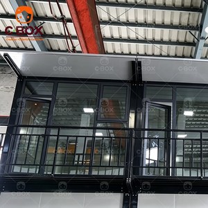 Cbox Moderna Casa Contenedor Desmontable de 20 pies, Prefabricada de 2 Pisos, con Paneles Sándwich Modulares, para Oficinas, Apartamentos, Dormitorios y Salas de Estar - Product Image 3