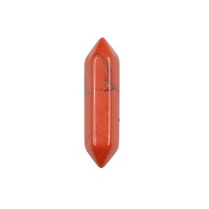 5 piezas/bolsa de cuentas de <span class=keywords><strong>piedra</strong></span> natural de doble punta hexagonal, ojo de tigre, aventurina verde, cono facetado, suministros para hacer joyas DIY - Product Image 5