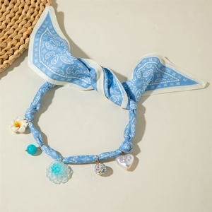Gioielli transfrontalieri europei <span class=keywords><strong>e</strong></span> americani, collana lunga <span class=keywords><strong>con</strong></span> foulard in seta, sensazione di lusso leggero <span class=keywords><strong>e</strong></span> di alta gamma, multi-ciondolo, perla, colore - Product Image 5