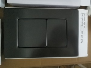 Nuevas Invenciones: Panel de descarga de <span class=keywords><strong>doble</strong></span> botón de acero inoxidable SS304 cepillado en oro para <span class=keywords><strong>inodoro</strong></span>, placa de <span class=keywords><strong>cisterna</strong></span> oculta para baño. - Product Image 4