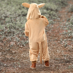 Trẻ Em Kangaroo Mẹ Mascotte Halloween Trang Phục Chàng Trai Cô Gái Cosplay Linh Vật Trang Phục Áo Liền Quần Bé Cha Mẹ Trẻ Em Động Vật Có Mũ Trùm đầu Ăn Mặc - Product Image 4
