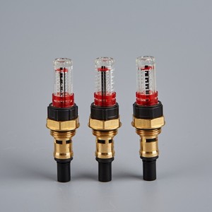เครื่องวัดการไหลของน้ำแบบปรับพื้นที่ได้ JIAODU DN15 เกลียวทองแดง สำหรับระบบประปา - Product Image 3