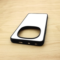 Coques de téléphone vierges en TPU et aluminium pour sublimation 2D Novelsub en gros pour Redmi Note 14 4G/5G, personnalisables et étanches