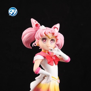 17.5cm <span class=keywords><strong>Sailor</strong></span> <span class=keywords><strong>Moon</strong></span> Figure Anime Cartoon Chibiusa Petite Dame Poupée Jouet Statue - Product Image 4