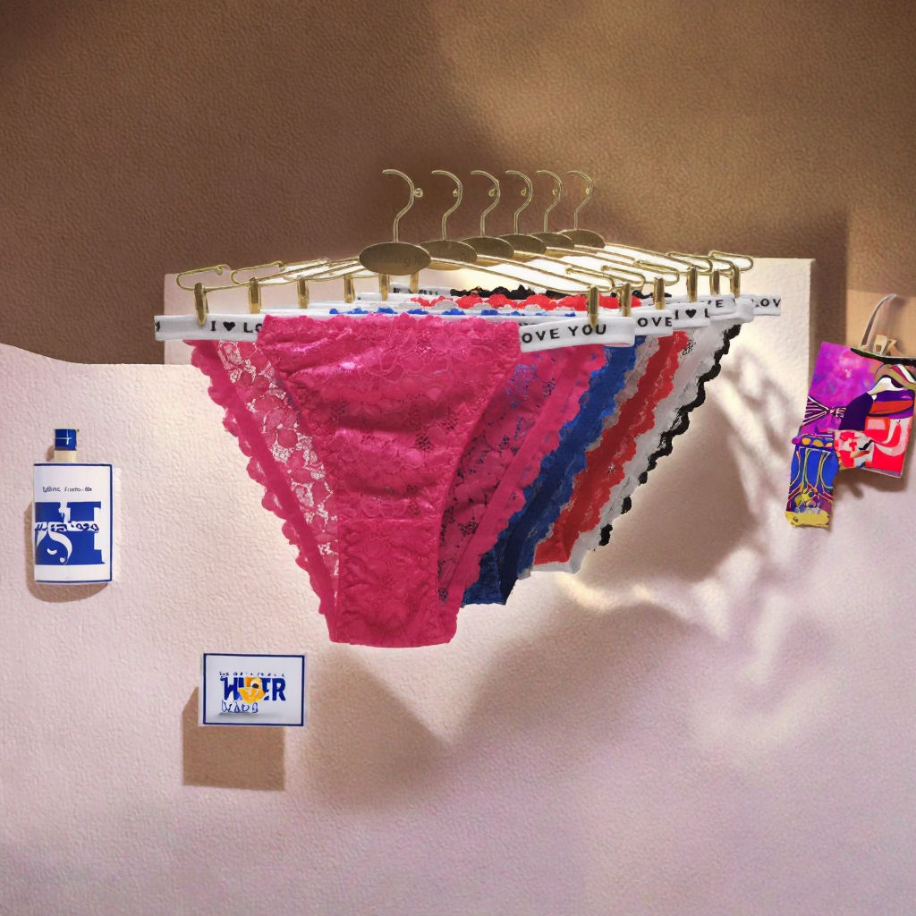 Wholesale Sexy Floral Mid-Rise Lingerie Women's Hipster Panties High Quality Nylon/Cotton Erotic Underwear