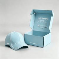 Boîte cadeau personnalisée pour casquette de baseball, boîtes en carton recyclables pour l'expédition et l'emballage de chapeaux sur mesure