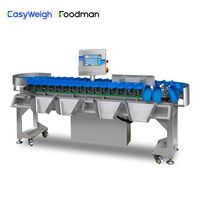 Vis Vis Kip Roterende Tray Gewicht Sorteermachine Voor Fruit Groente Verwerkingsbedrijven Hoge Precisie Easywegen