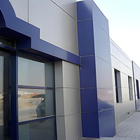 Precio de aluminio personalizado, 3mm, 4mm, hoja ACP, tablero ACM, Panel compuesto de aluminio Alucobond para revestimiento de paredes exteriores
