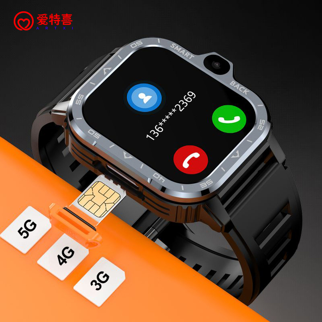 PG999 4G Smart Watch WIFI AMOLED IP67 Waterproof SIM Card GPS Heart Rate Monitor 4 Days Battery Android IOS