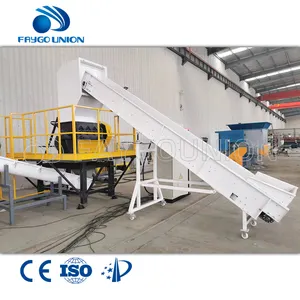 FAYGO UNION PE PP HDPE LDPE waste Film Bags Plastic Washing Recycling Machine Line Plant with Squeezer