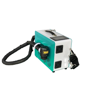 เครื่องทำความสะอาดเลเซอร์แบบพกพา 100W ยี่ห้อ Graffiti Removal รุ่น Mold Core Source Motor สำหรับทำความสะอาดไม้ด้วยเลเซอร์ - Product Image 2