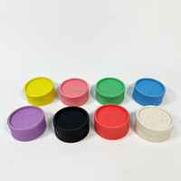 Vente en gros 55mm-2 Logo personnalisé Broyeurs en fibres végétales Broyeur à tabac biodégradable Broyeurs d'herbes dégradables en plastique
