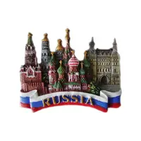 Полирезиновая 3D модель миниатюрный строительный мокба Москва сувенирные подарки