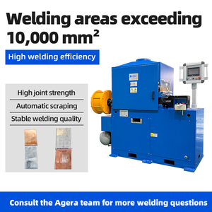 Agera Hydraulique 80MM-4000MM Tube de Cuivre et Aluminium CCS Busbar Flash Butt Welder - Product Image 2