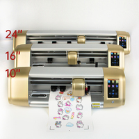 Machine de Découpe Mini Automatique pour Vinyle et Autocollants, Traceur Graphique à Moteur Servo, Découpe avec Caméra, Imprimante-Traceur de Découpe