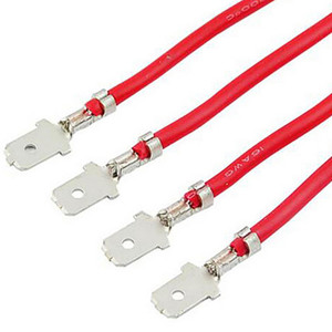 Conector de Cable Tipo Spade Faston Serie 110/187/250, 2.8/4.8/6.3mm, Conector Eléctrico Rápido de Empalme, Terminales de Latón Macho en Rollo - Product Image 6