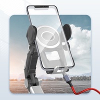 Support de téléphone de voiture flexible rotatif à 360 degrés Bingou, ventouse ABS, bâton à selfie, support de bureau, tableau de bord, support mobile 4,7-6,8