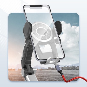 Support de téléphone de voiture flexible rotatif à 360 degrés Bingou, ventouse ABS, bâton à selfie, support de bureau, tableau de bord, support mobile 4,7-6,8 - Product Image 5