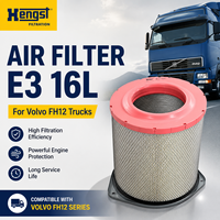Filtre à air pour camion FH12, prix usine, E316L E420L E496L 21834199 8149961 21834210, ignifuge, en fibre de verre plissée