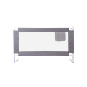 Sponda di Sicurezza per Letto Neonato Traspirante e Carina, Regolabile in Altezza, Ribaltabile - Product Image 1