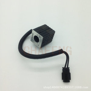 คอยล์โซลินอยด์วาล์ว Sany 12V 24V ขนาดรู 16 มม. ความสูง 42 มม. สำหรับรถขุด - Product Image 2