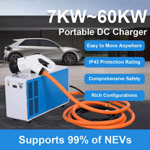 Chargeur portable 30kW 40kW 60kW DC EV pour usage résidentiel 260-475V 45A/60A/90A CCS2 Station de charge Thai Mobile EV - Product Image 2
