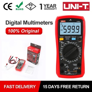 มัลติมิเตอร์ดิจิตอล UNI T รุ่น UT890C ความแม่นยำ 0.5% ช่วงการวัด 750V  วัดความถี่ อุณหภูมิ แรงดันไฟฟ้า ความจุไฟฟ้า - Product Image 2