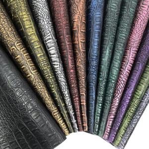 Comprimé motif couleur crocodile motif pvc cuir artificiel sacs à main sacs chaussures canapé accessoires sacs pour femmes l - Product Image 1