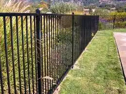 High Quality Ornamental Steel Tubalar Fence Flat Top 6X8 Supplier