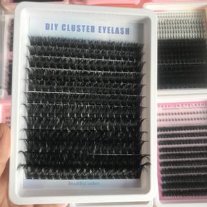 Extensions de cils en soie 5D <span class=keywords><strong>Flora</strong></span> 0.07 C D <span class=keywords><strong>Curl</strong></span> Super Soft Matte Black Flowering Fairy en gros, plateau de cils avec logo personnalisé - Product Image 3