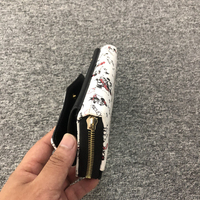 FAMA BSCI SEDEX fournisseur audité portefeuilles personnage de dessin animé motif de dessin animé impression PU porte-monnaie femmes Long portefeuille