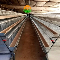 Un système d'alimentation en eau entièrement automatique de type 500 couches pour cage à poulet à batterie à vendre