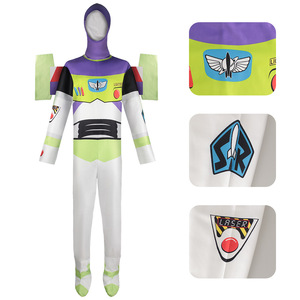 Disfraz de Cosplay de Buzz Lightyear para Niños, Unisex, Traje Completo con Alas, para Actuaciones en Escenario - Product Image 2