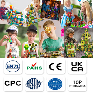 Schnelle Lieferung Kreatives magnetisches Baukit STEM Pädagogische Magnet blöcke für Schul geschenke - Product Image 6