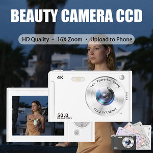 Xách Tay 4K Máy Ảnh Kỹ Thuật Số Cho Trẻ Em 16X Zoom 50MP Điểm Và Chụp Máy Ảnh Cho Người Mới Bắt Đầu 2.8-Inch Màn Hình LCD Với Đèn Pin - Product Image 3