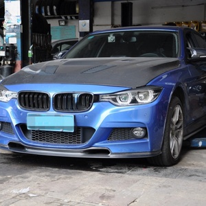 Alerón Inferior de Fibra de Carbono Estilo STR, Divisor de Aire, Ventilación, Labio de Parachoques Delantero para BMW F30 M Tech - Product Image 3