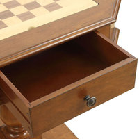 Table d'échecs multifonctionnelle entièrement faite à la main jeu d'intelligence backgammon jeu d'échecs grande table table d'échecs en bois