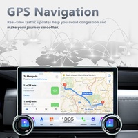 Autoradio Android LODARK N3 11,5 pouces avec double bouton, Android 10 UIS8581A Octa Core QLED 4G LTE GPS Navi CarPlay sans fil