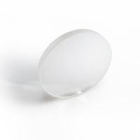 Lentille convexe en saphir, lentille optique plano-convexe, revêtement antireflet, taille personnalisable OEM pour la protection des montres et des capteurs