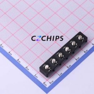 KFD-7.62-6P Barrier Terminal Block P=7.62mm Connector - Product Image 2