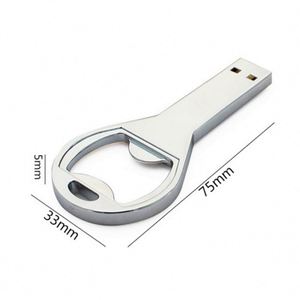 Clé USB promotionnelle en métal avec interface USB 3.0, logo et couleur personnalisés, capacité jusqu'à 512 Go - Cadeau d'entreprise portable - Product Image 3