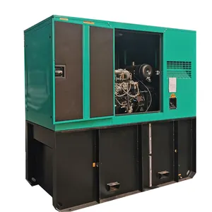 防音80kva 64kw静かなディーゼル発電機英国Perkin 1104A-44TG2中国工場発電所から