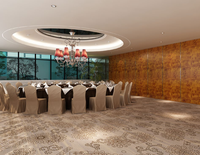 Hochwertige Anpassbare Blumenmuster Umweltfreundliche Gewerbliche Teppichfliesen für Heim- und Gewerbenutzung - Hotel, Konferenzraum