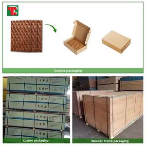 Tấm Và Đồng Thau Linh Hoạt Fluted 2743Mm Trang Trí MDF Stickersolid Sóng Veneer Nội Thất Rắn Tường Độ Dày Gỗ Bảng Điều Chỉnh - Product Image 5